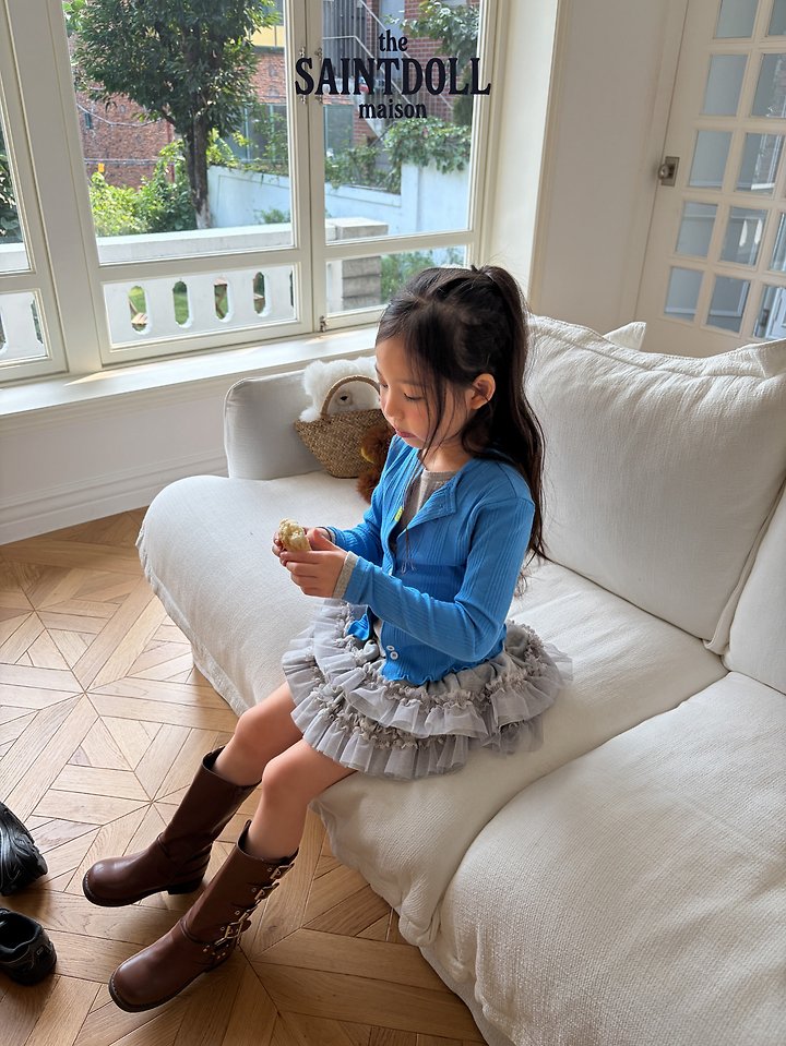 Saint Doll - Korean Children Fashion - #prettylittlegirls - Button Cardigan - 8