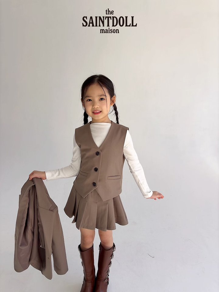 Saint Doll - Korean Children Fashion - #prettylittlegirls - Serene Vest - 11