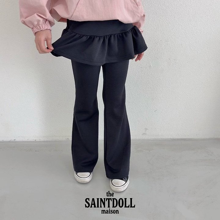 Saint Doll - Korean Children Fashion - #stylishchildhood - Skirt Layered Pants - 11