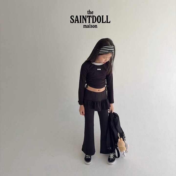 Saint Doll - Korean Children Fashion - #todddlerfashion - Skirt Layered Pants - 9