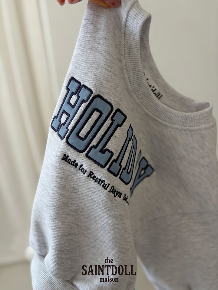 Saint Doll - Korean Children Fashion - #toddlerclothing - Holiday Sweatshirt - 5