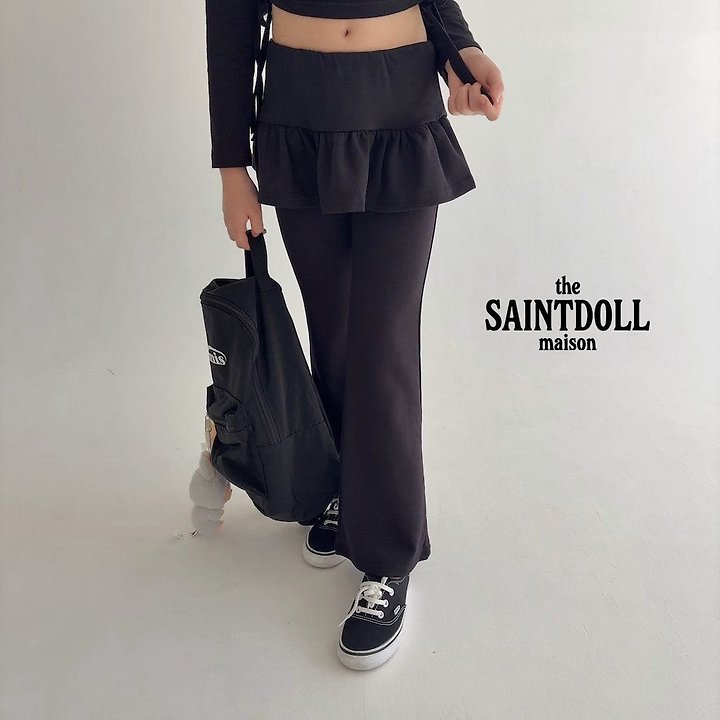 Saint Doll - Korean Children Fashion - #toddlerclothing - Skirt Layered Pants - 10