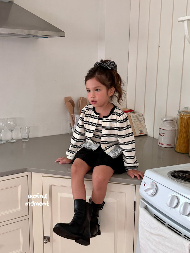 Second Moment - Korean Children Fashion - #Kfashion4kids - Blooming Cardigan Set - 12