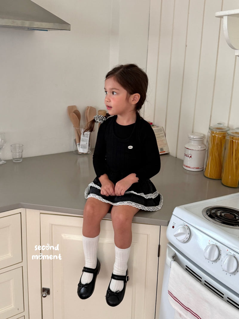 Second Moment - Korean Children Fashion - #Kfashion4kids - Twisted Cable Halter Knit - 9