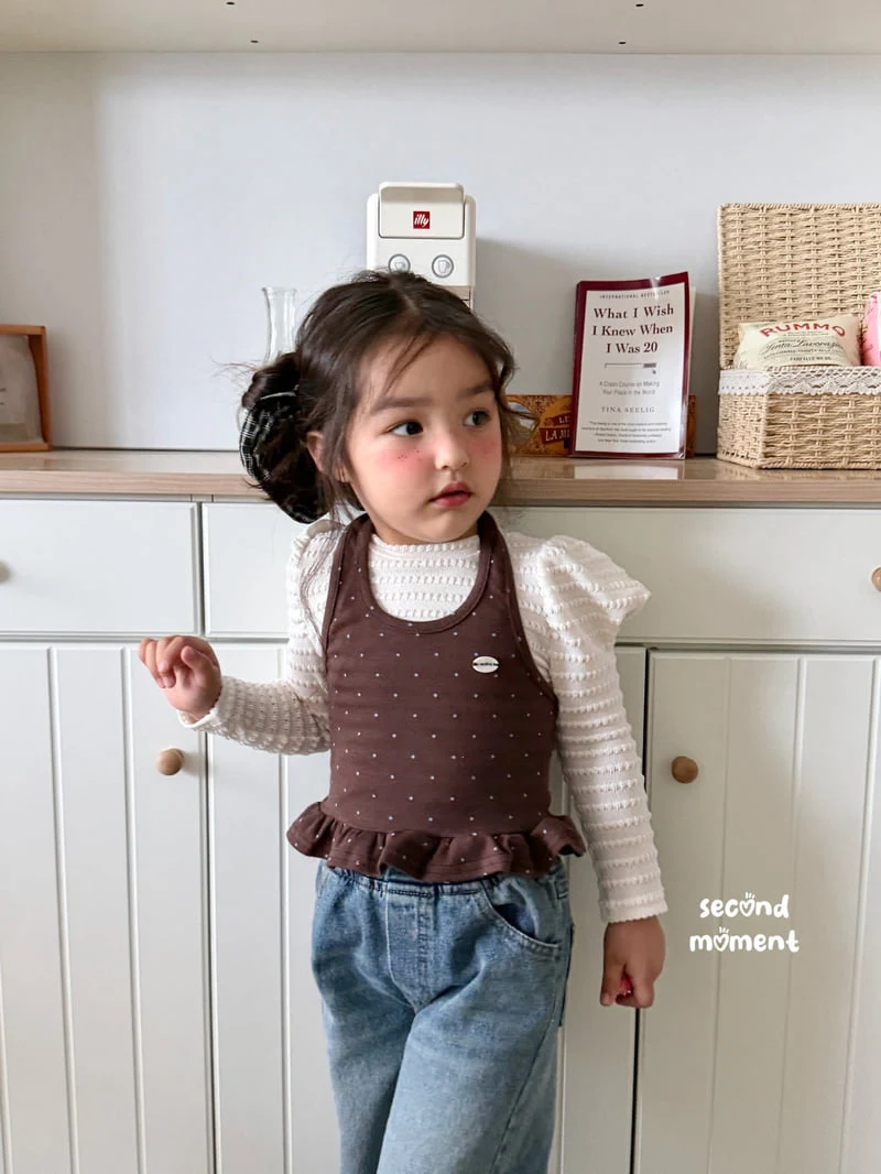 Second Moment - Korean Children Fashion - #Kfashion4kids - Vanilla Puff Tee - 7