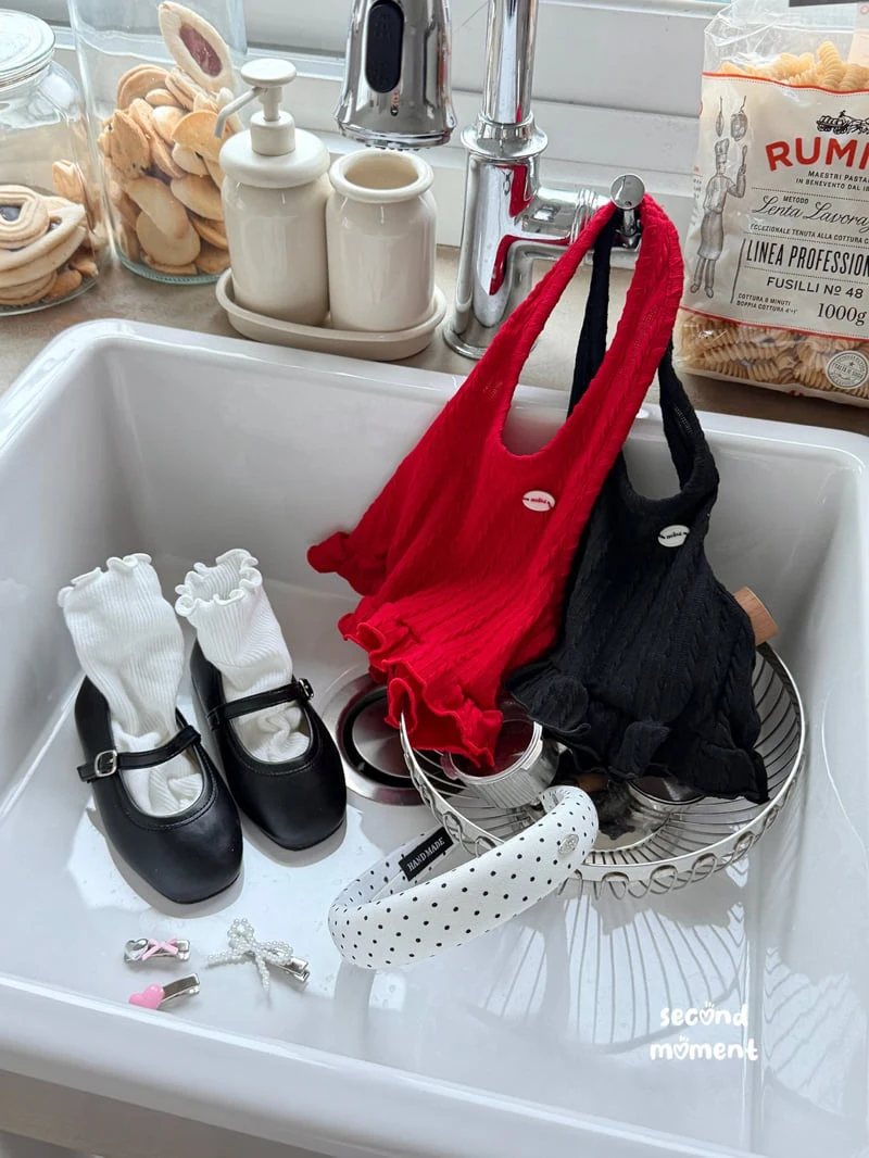 Second Moment - Korean Children Fashion - #childofig - Twisted Cable Halter Knit