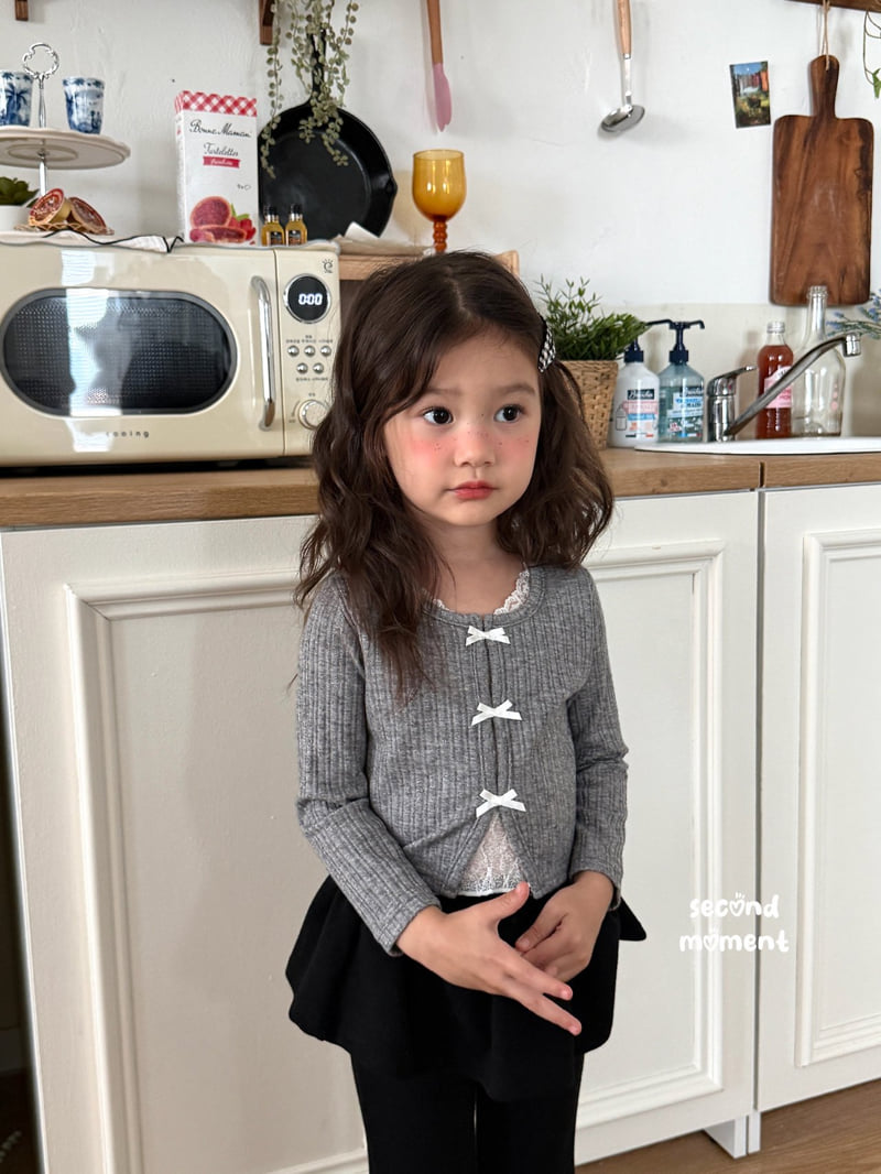 Second Moment - Korean Children Fashion - #childofig - Duet Lace Cardigan - 10