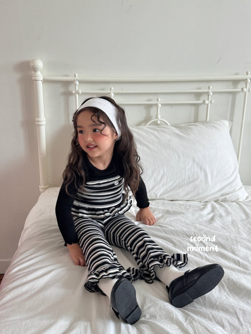 Second Moment - Korean Children Fashion - #childofig - Waffle Peanut Sleeveless - 6