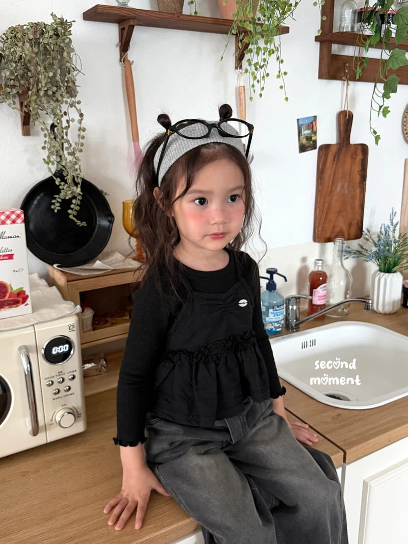 Second Moment - Korean Children Fashion - #childofig - Easy Ribbed Wing Tee - 3
