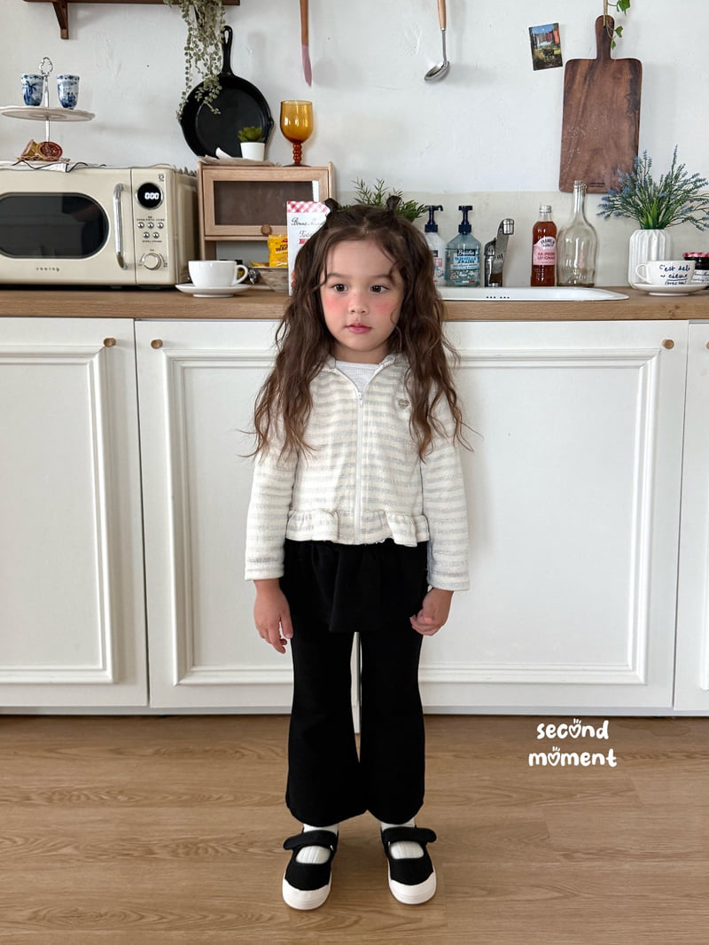 Second Moment - Korean Children Fashion - #childofig - Glow Hooded Zip-Up - 4