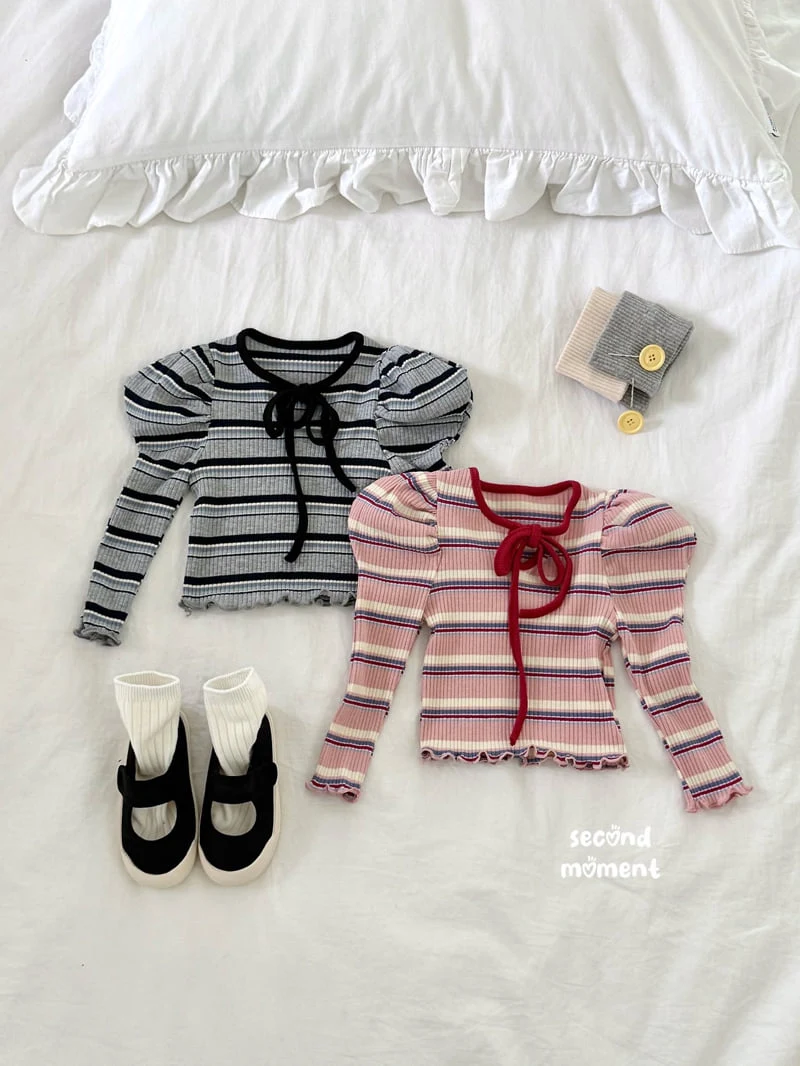 Second Moment - Korean Children Fashion - #childrensboutique - Bubble Puff Tee