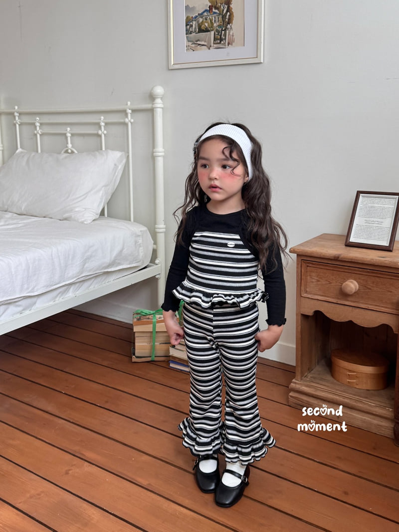 Second Moment - Korean Children Fashion - #childrensboutique - Waffle Peanut Sleeveless - 8