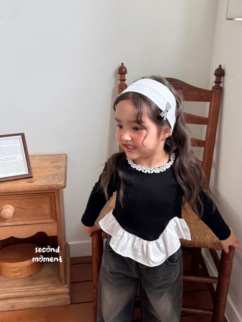 Second Moment - Korean Children Fashion - #designkidswear - Jupiter Ribbon Tee - 7
