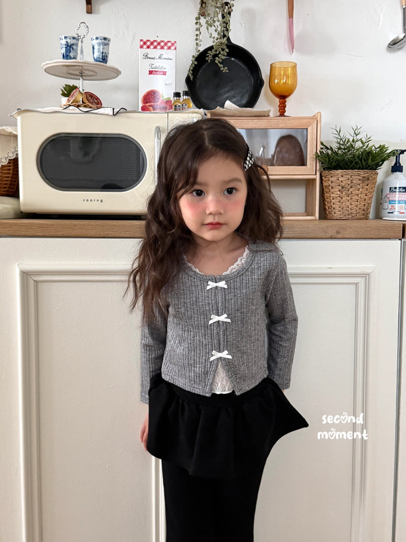 Second Moment - Korean Children Fashion - #designkidswear - Duet Lace Cardigan - 12