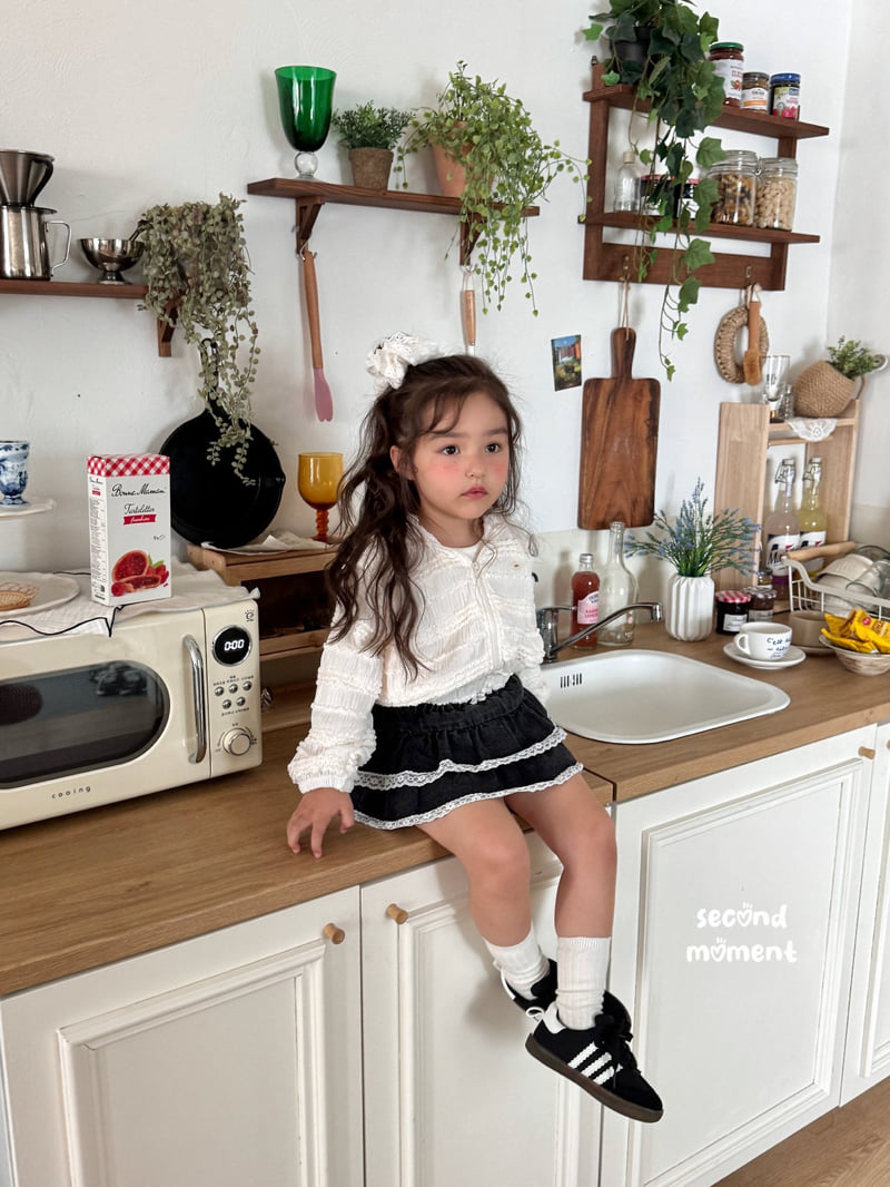 Second Moment - Korean Children Fashion - #designkidswear - Wave Hooded Zip-Up - 12