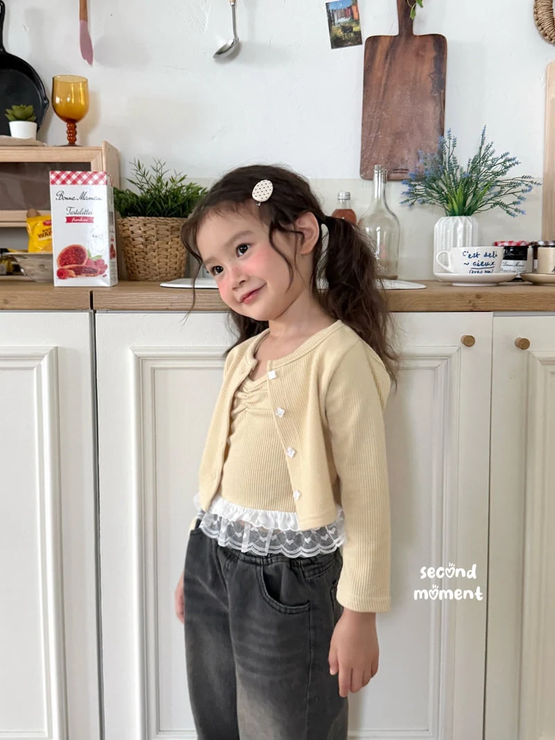 Second Moment - Korean Children Fashion - #designkidswear - Smoothie Cardigan Set - 11