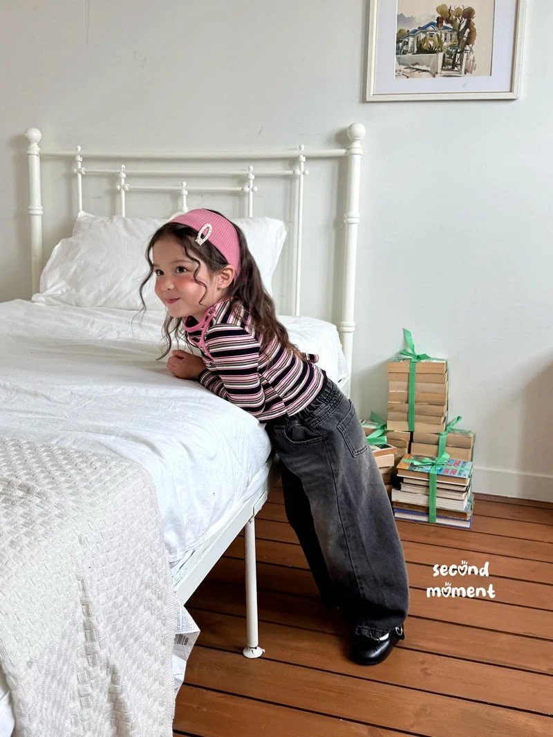 Second Moment - Korean Children Fashion - #designkidswear - Mango Frill Tee - 9