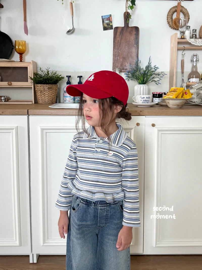 Second Moment - Korean Children Fashion - #designkidswear - Mychew Collar Lace Tee - 5