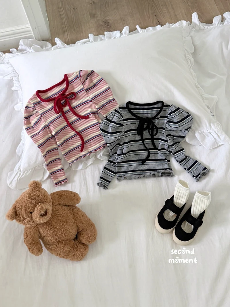 Second Moment - Korean Children Fashion - #designkidswear - Bubble Puff Tee - 2