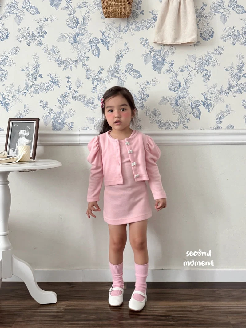 Second Moment - Korean Children Fashion - #discoveringself - Ribbon One-Piece Set - 11
