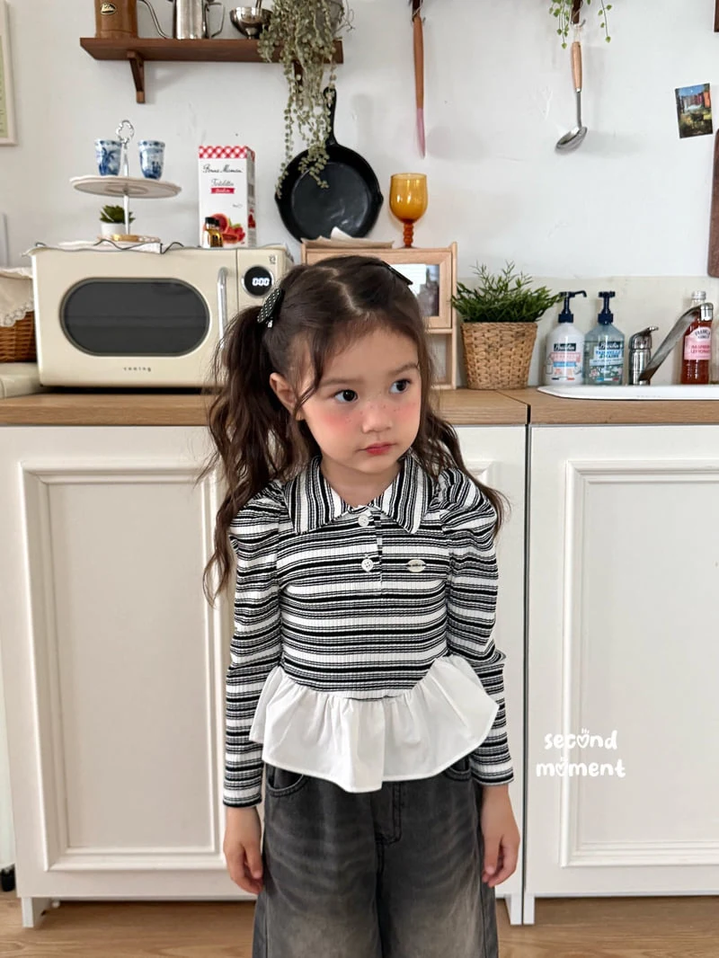 Second Moment - Korean Children Fashion - #discoveringself - Crunchy Balloon Collar Tee - 9