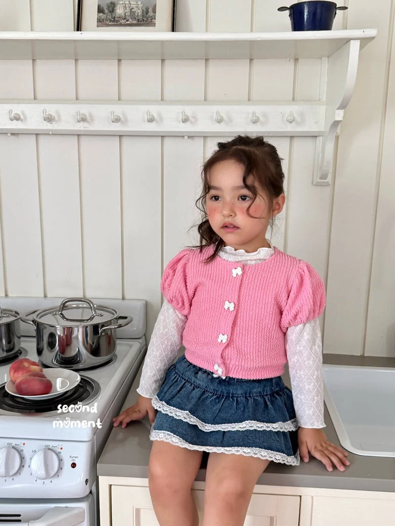 Second Moment - Korean Children Fashion - #discoveringself - Puff Cardigan - 8