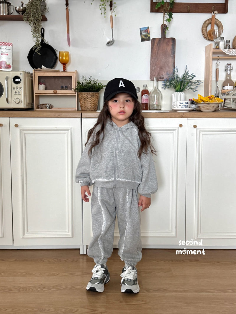 Second Moment - Korean Children Fashion - #discoveringself - Lace Cut Cargo Pants - 4