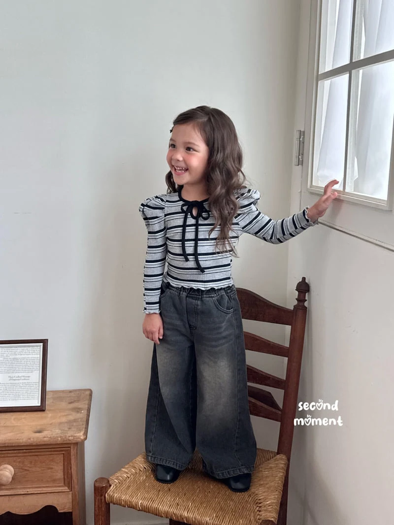 Second Moment - Korean Children Fashion - #discoveringself - Bubble Puff Tee - 4