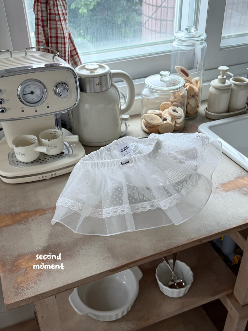 Second Moment - Korean Children Fashion - #kidsshorts - Lace Wrap Skirt - 2
