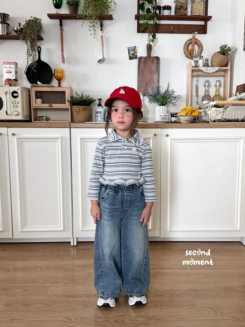 Second Moment - Korean Children Fashion - #kidsshorts - Mychew Collar Lace Tee - 8