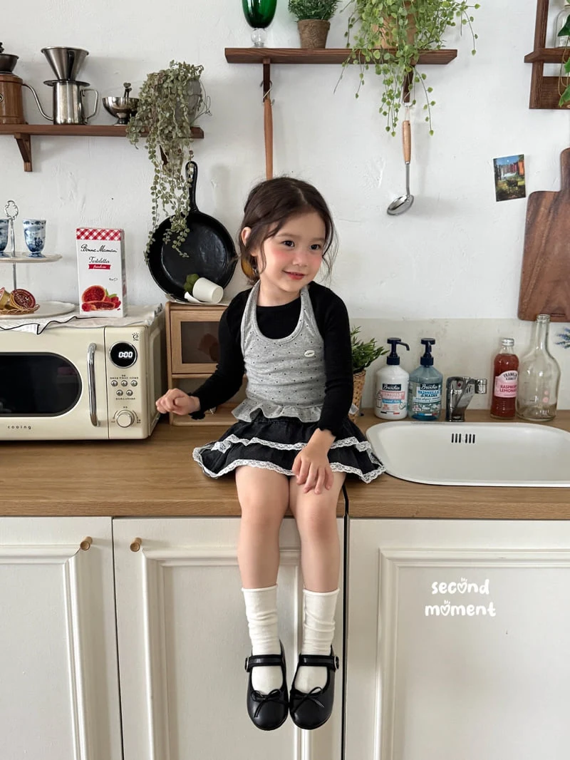 Second Moment - Korean Children Fashion - #kidsshorts - Sugar Dot Halter - 6