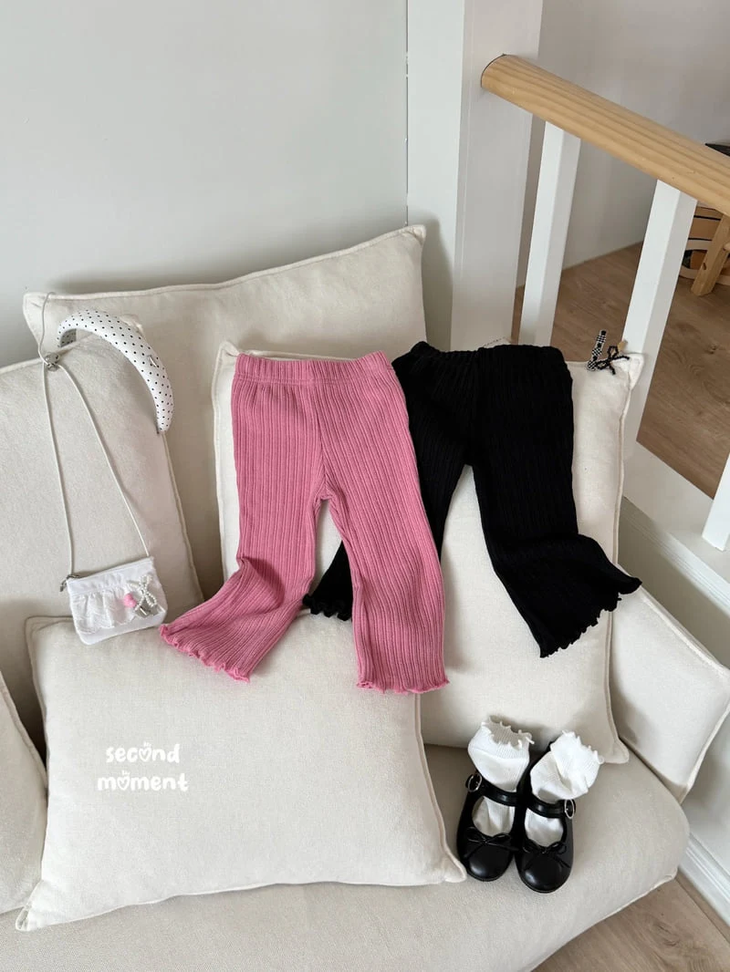 Second Moment - Korean Children Fashion - #kidsshorts - Pepero Boots Cut Pants - 2
