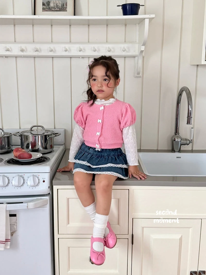 Second Moment - Korean Children Fashion - #kidsshorts - Puff Cardigan - 10