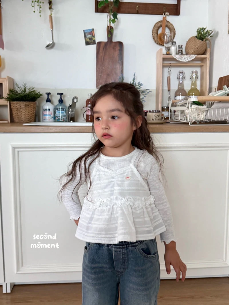 Second Moment - Korean Children Fashion - #kidsshorts - Easy Ribbed Wing Tee - 8
