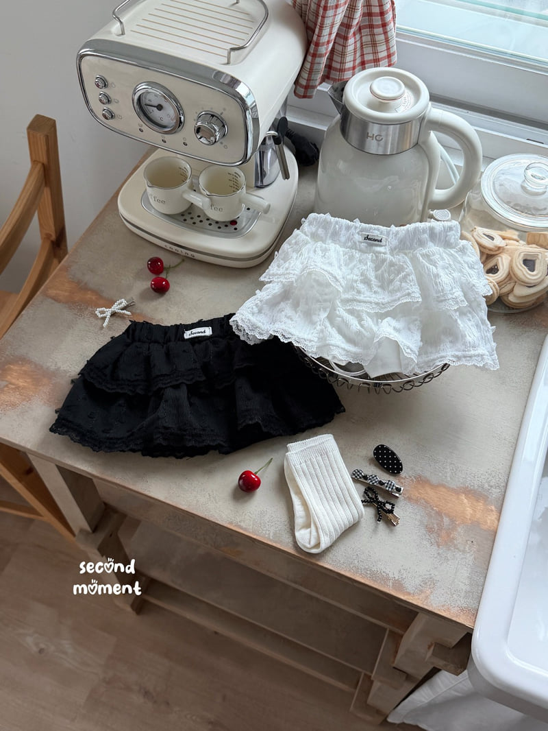 Second Moment - Korean Children Fashion - #kidsshorts - Fondue Cancan Skirt