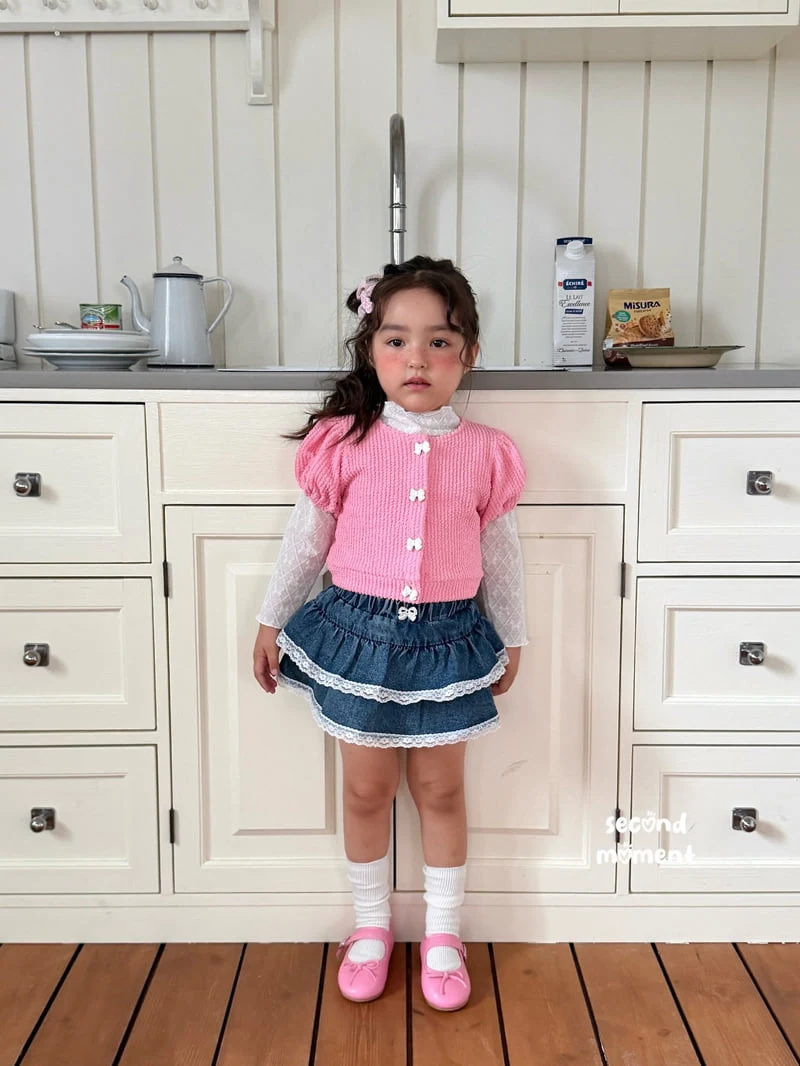 Second Moment - Korean Children Fashion - #kidsstore - Roro Ribbon Wing Tee - 8