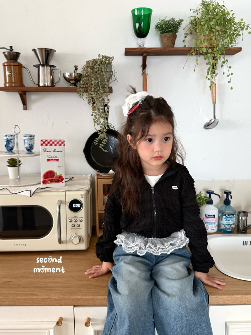 Second Moment - Korean Children Fashion - #kidsshorts - Love Denim Pants - 4