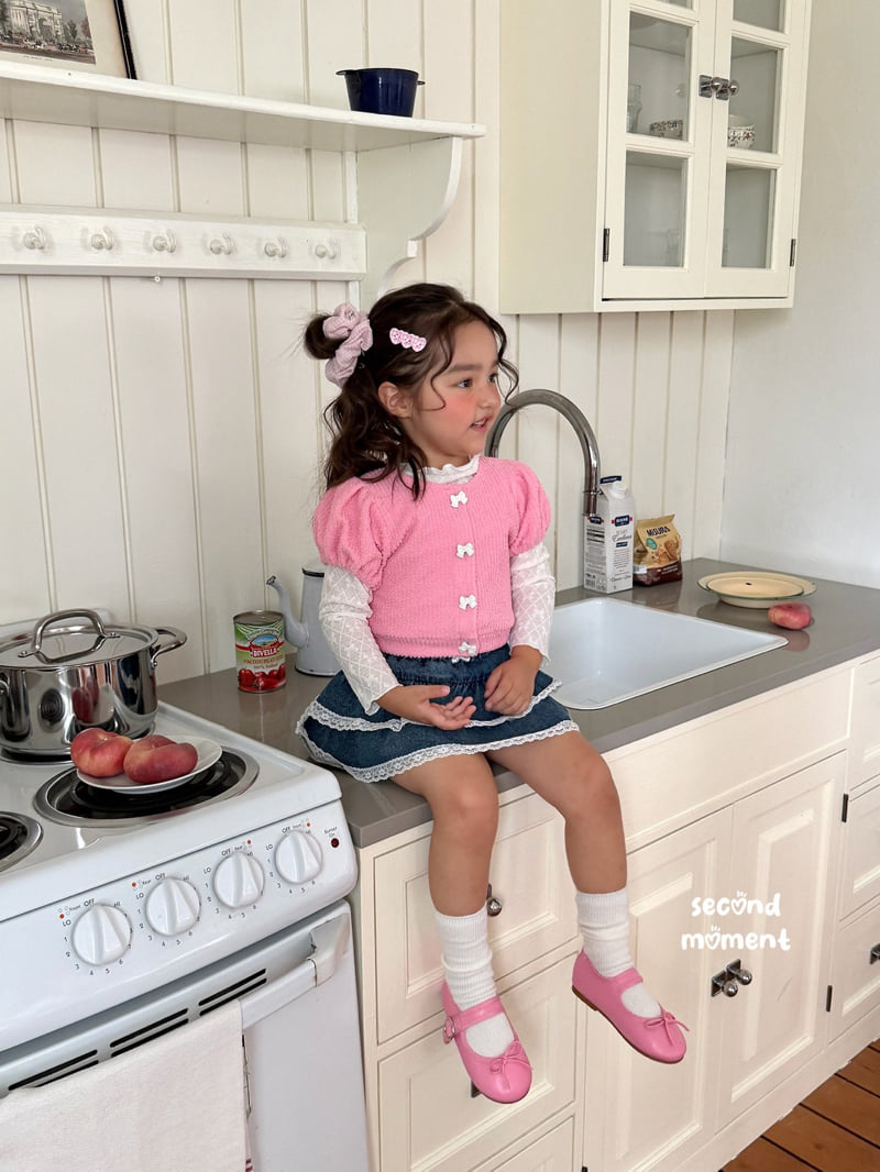 Second Moment - Korean Children Fashion - #kidsstore - Puff Cardigan - 11