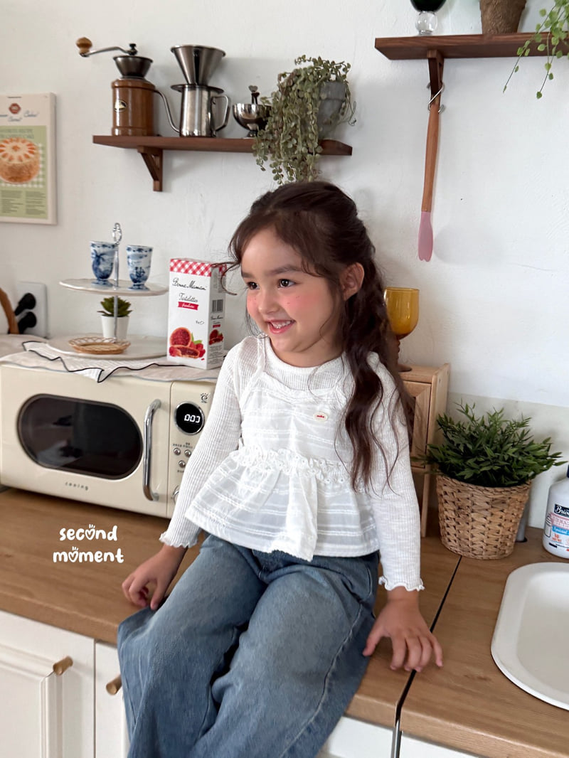 Second Moment - Korean Children Fashion - #kidsstore - Easy Ribbed Wing Tee - 9