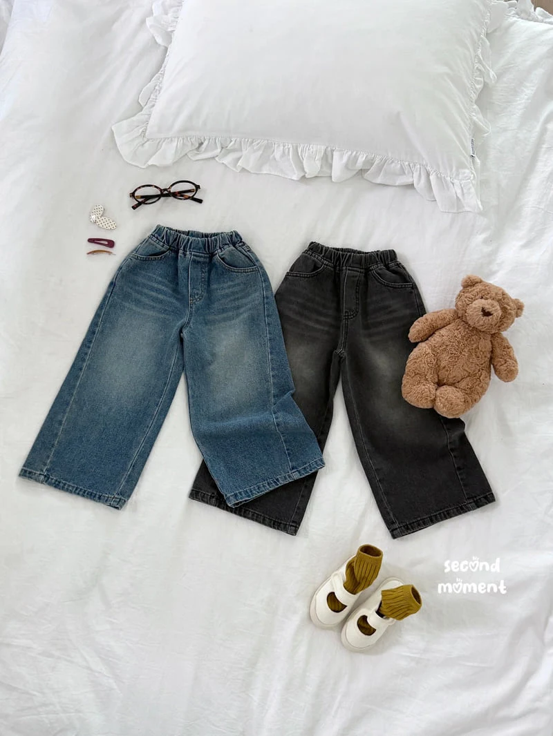 Second Moment - Korean Children Fashion - #kidzfashiontrend - Muse Denim Pants
