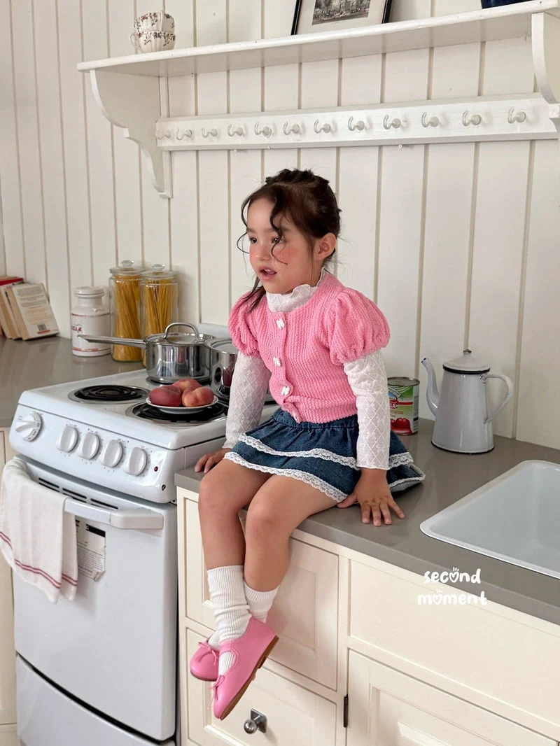Second Moment - Korean Children Fashion - #kidzfashiontrend - Puff Cardigan - 12