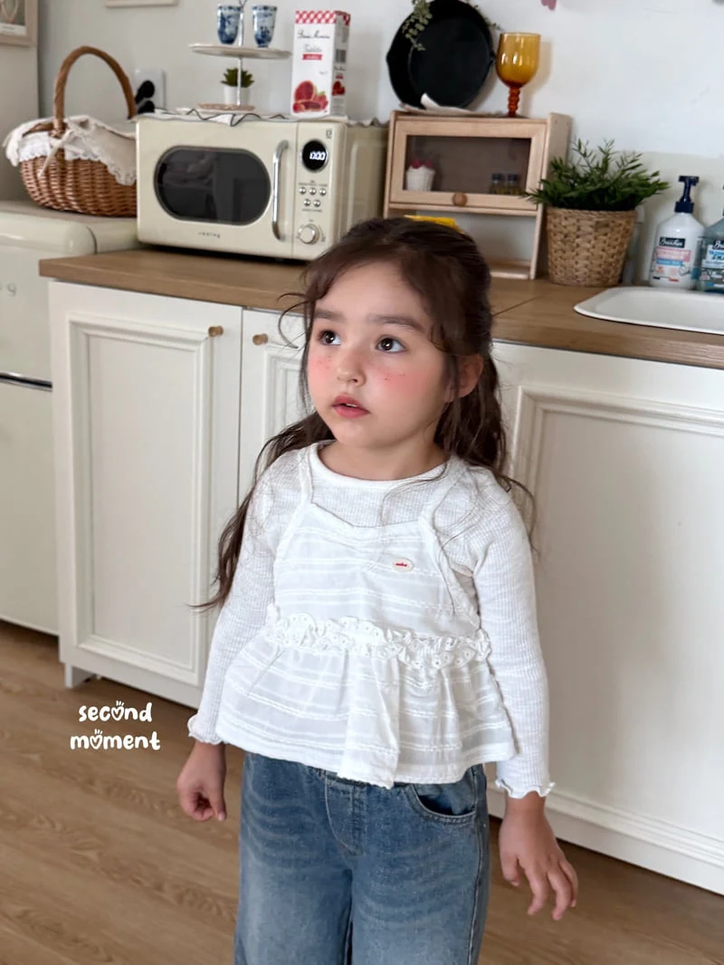 Second Moment - Korean Children Fashion - #kidzfashiontrend - Easy Ribbed Wing Tee - 10