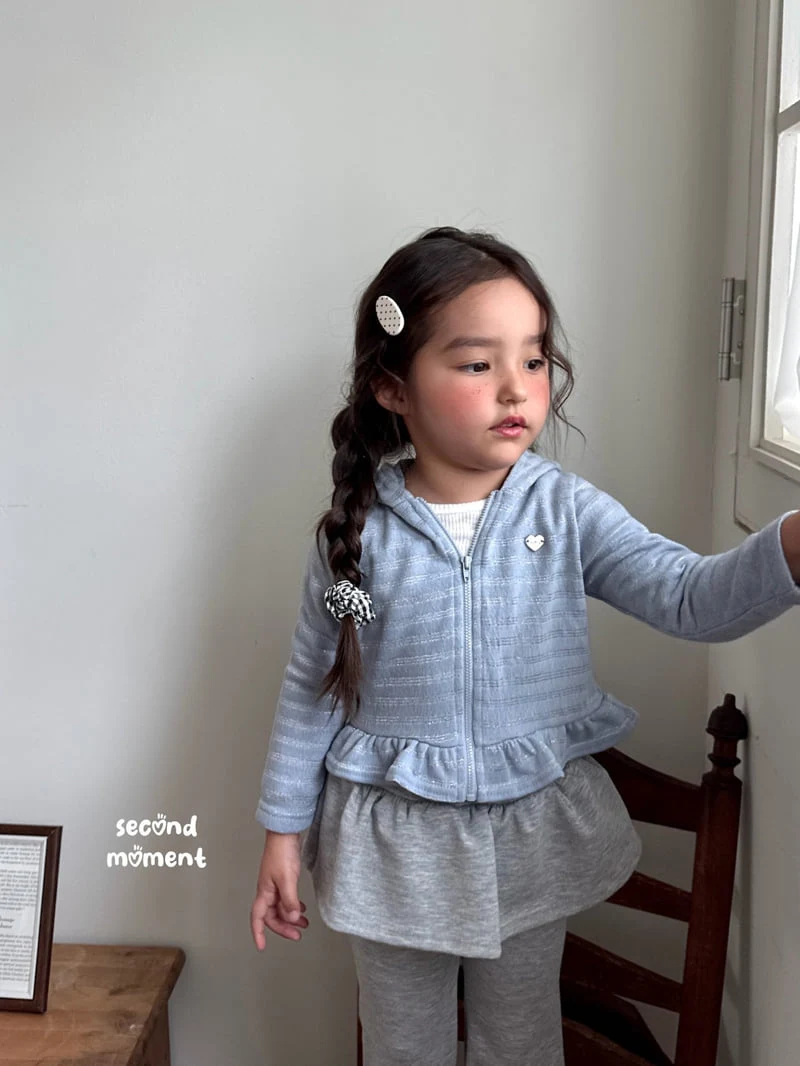 Second Moment - Korean Children Fashion - #littlefashionista - Glow Hooded Zip-Up - 12