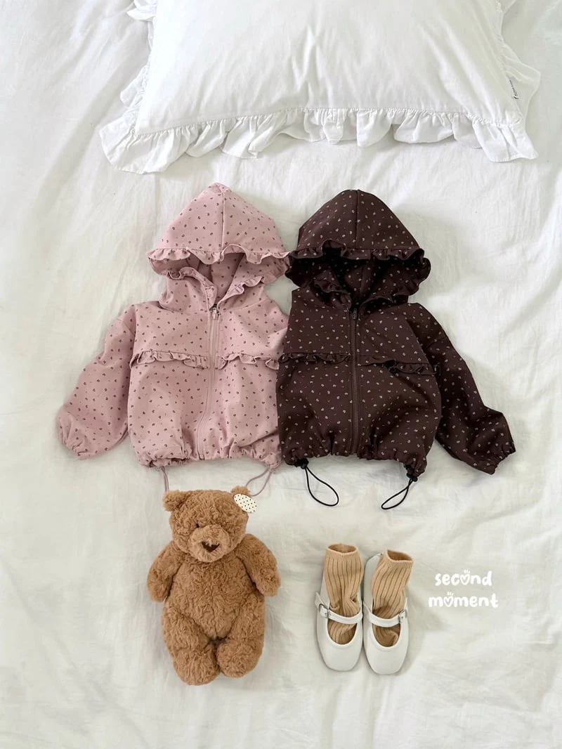 Second Moment - Korean Children Fashion - #littlefashionista - Roasted Chestnuts Hooded Zip-Up