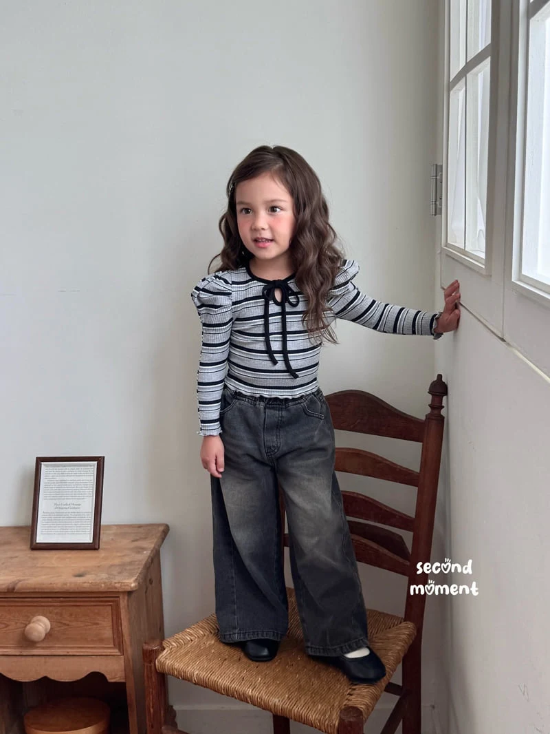 Second Moment - Korean Children Fashion - #littlefashionista - Bubble Puff Tee - 9