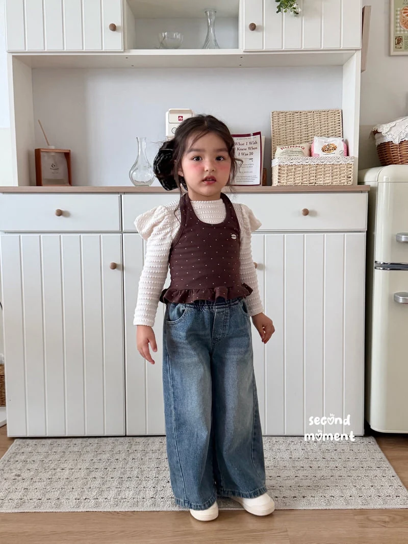 Second Moment - Korean Children Fashion - #littlefashionista - Vanilla Puff Tee - 8