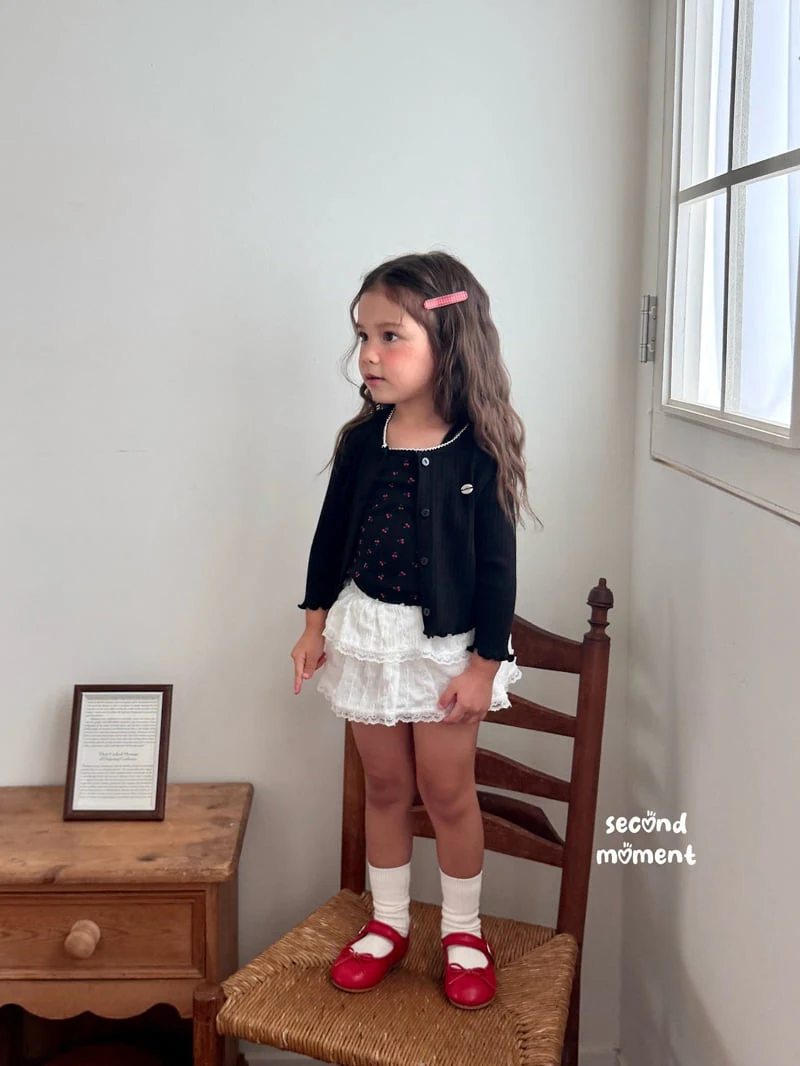 Second Moment - Korean Children Fashion - #Kfashion4kids - Cherry Cardigan Set - 4