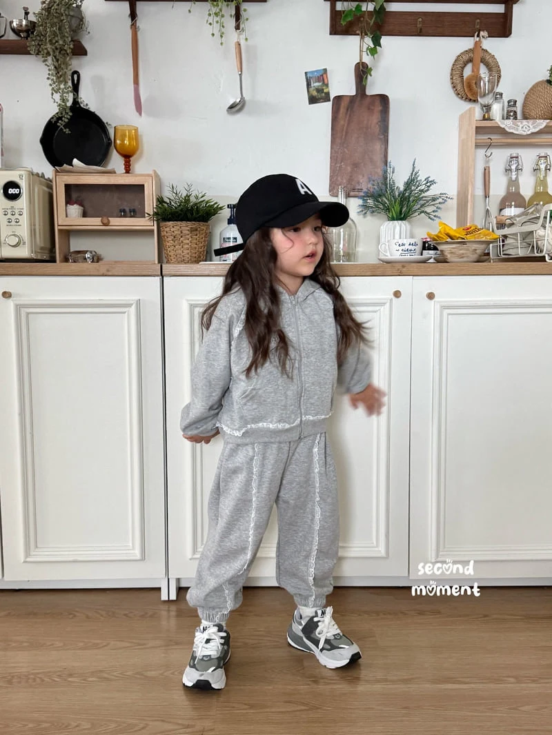 Second Moment - Korean Children Fashion - #magicofchildhood - Lace Cut Cargo Pants - 10