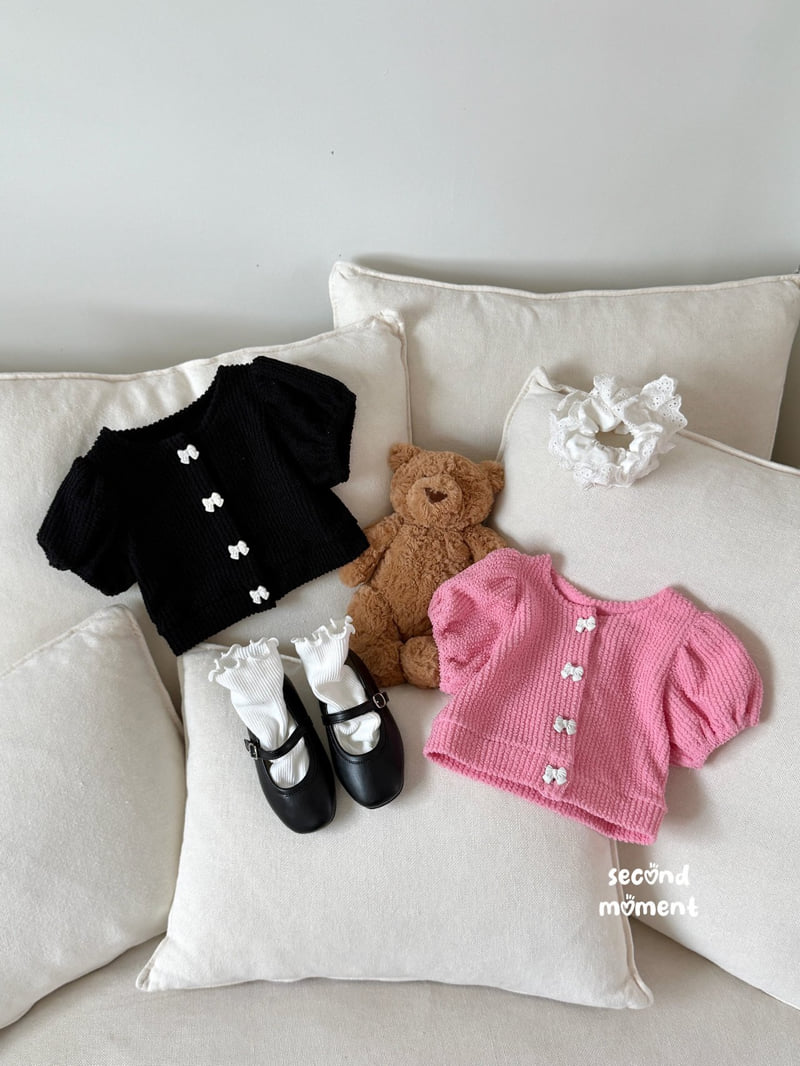 Second Moment - Korean Children Fashion - #magicofchildhood - Puff Cardigan