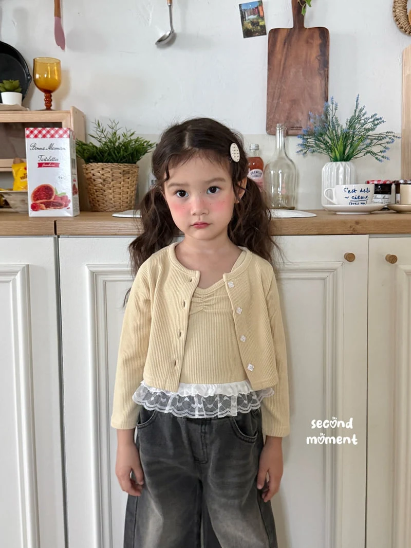 Second Moment - Korean Children Fashion - #magicofchildhood - Smoothie Cardigan Set - 4
